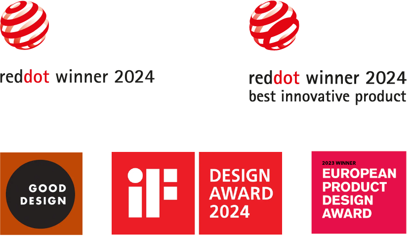 Design Awards und internationale Auszeichnungen von HERMEY