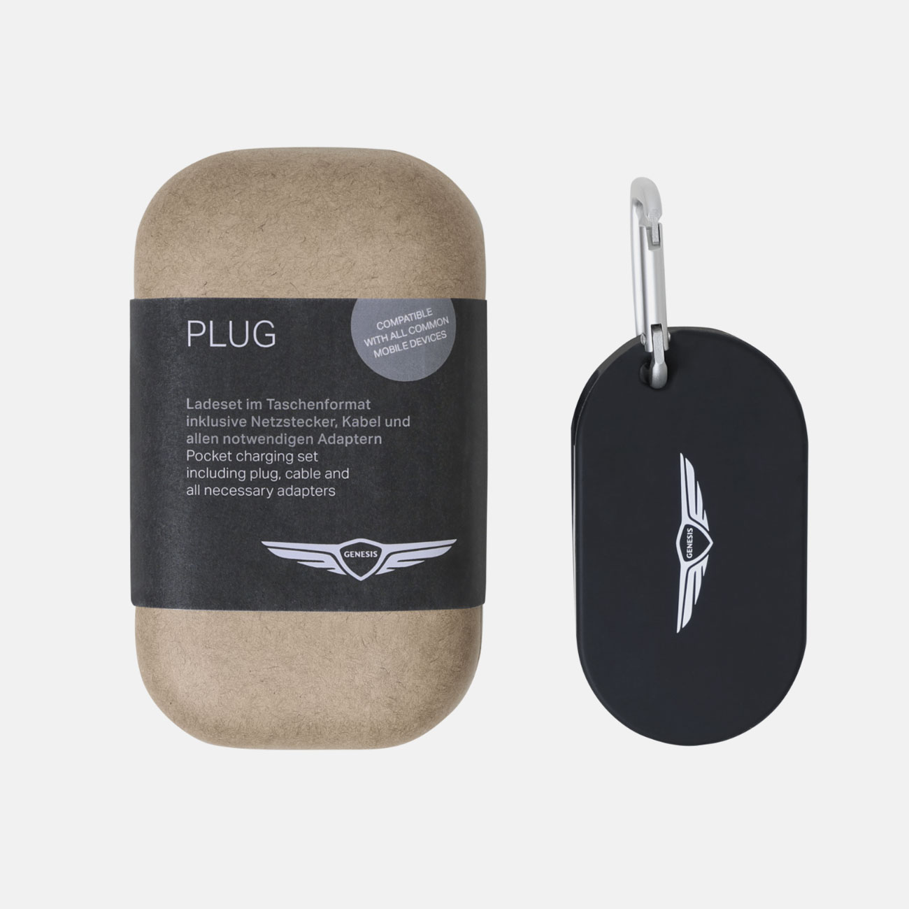 meori chargigo Plug mit individuellem Genesis-Branding von HERMEY