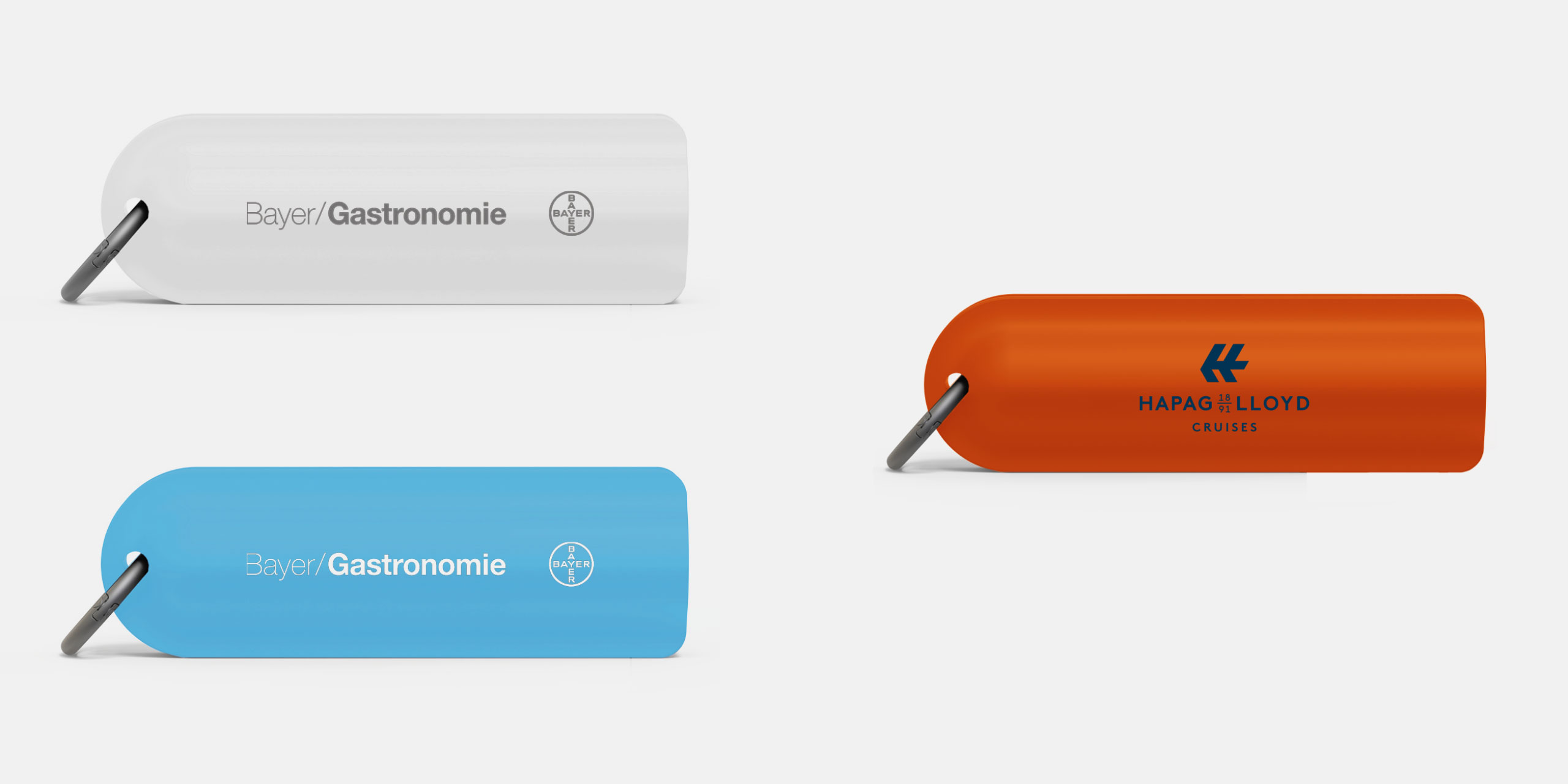 meori chargigo Power mit individuellem Branding für Bayer und Hapag-Lloyd