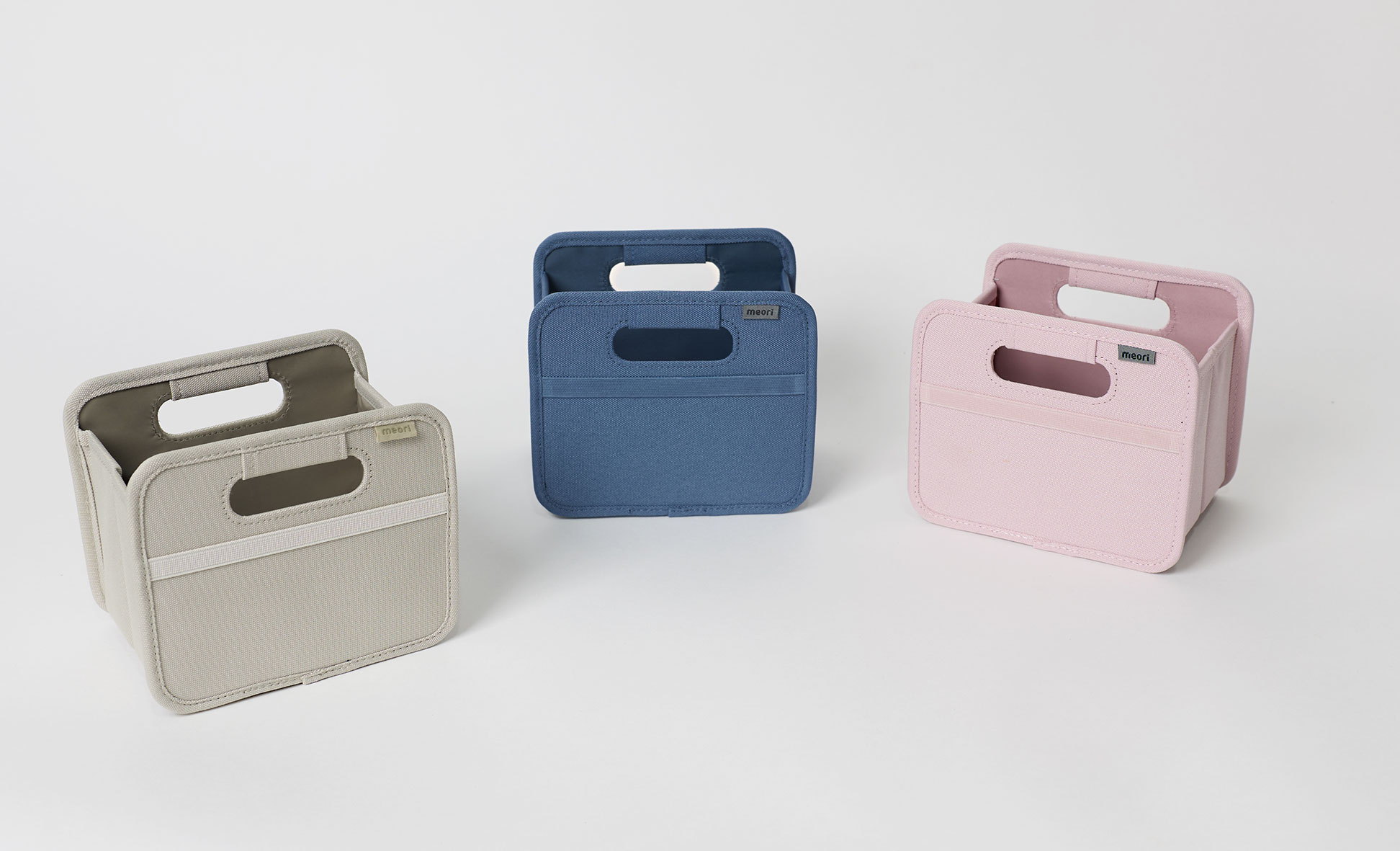 Drei meori Faltbox Mini im Set