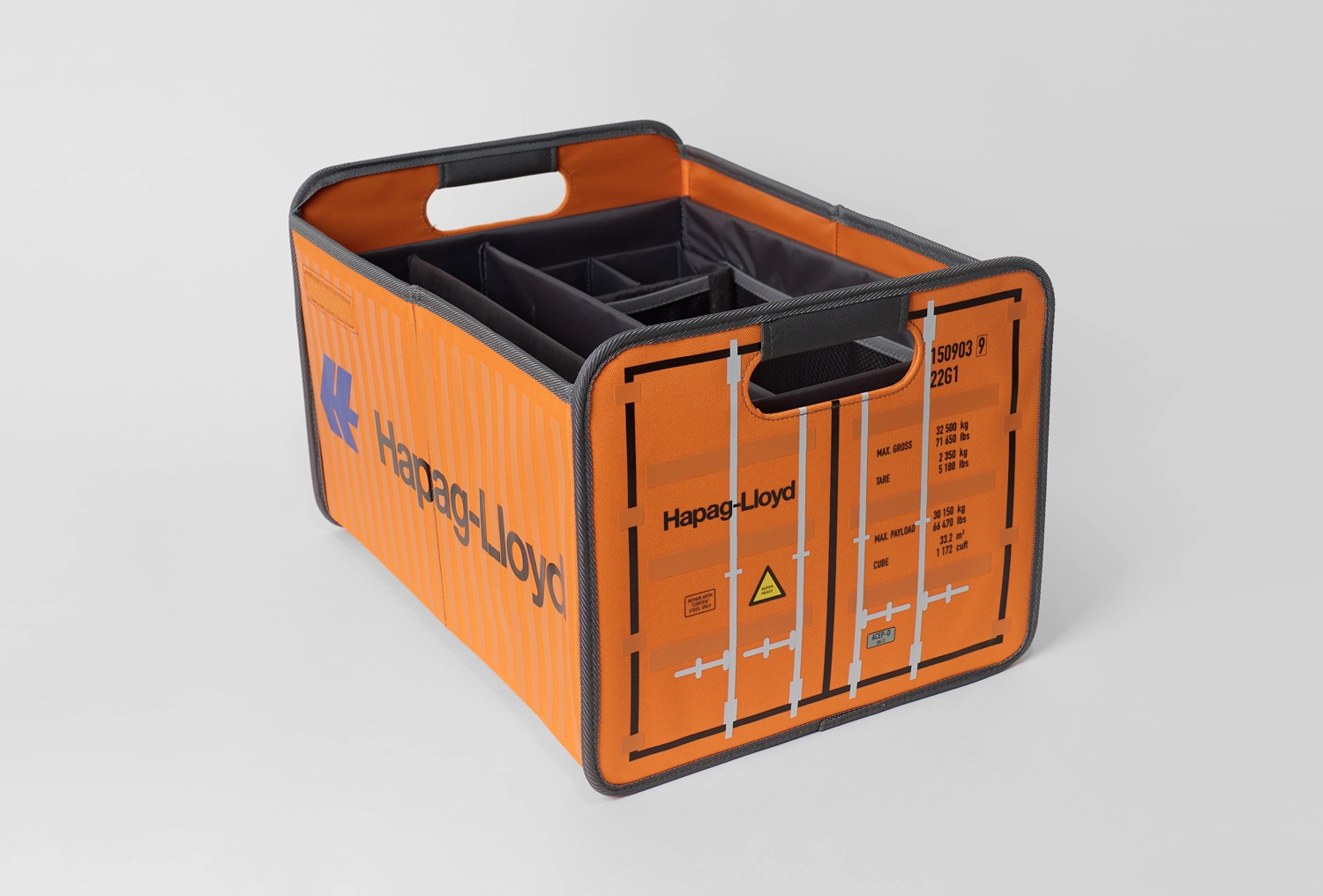 meori Faltbox L mit Hapag-Lloyd-Branding
