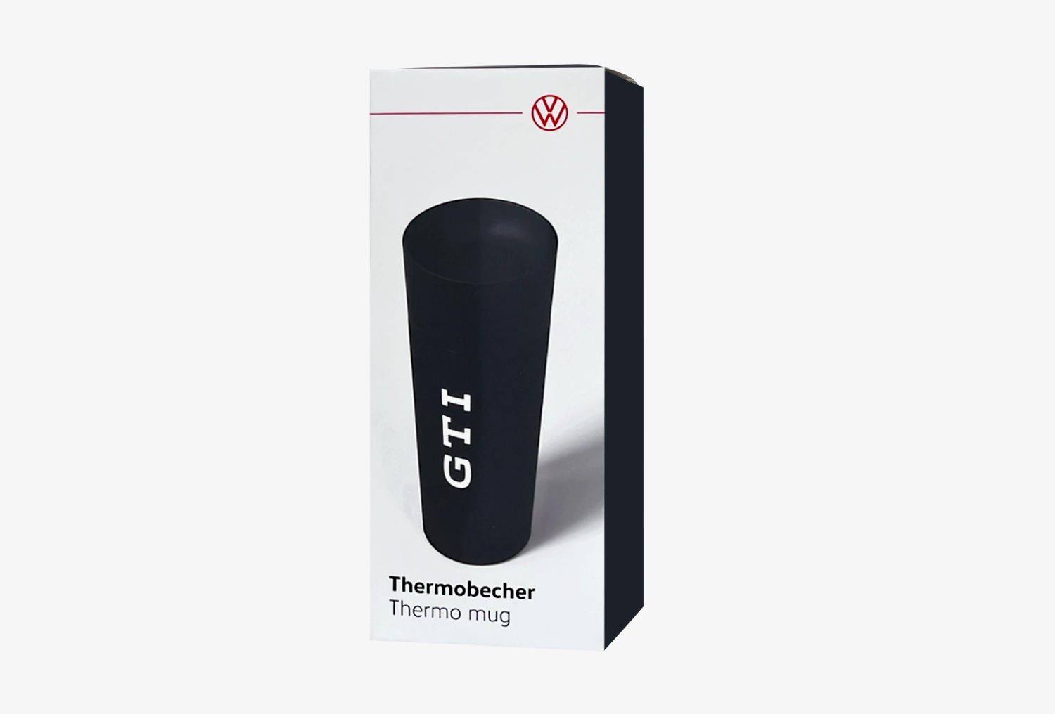 Individuell gebrandeter meori Thermobecher im GTI-Design