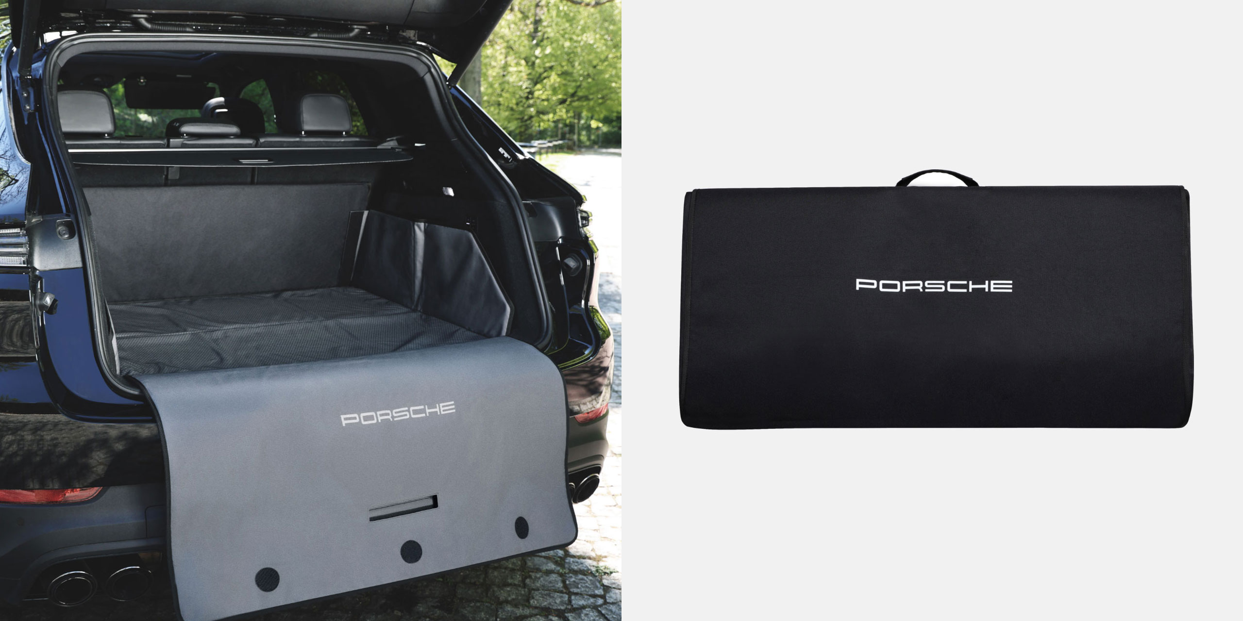 Faltbare Kofferraumauskleidung für Porsche Cayenne